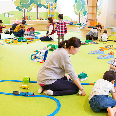 都内最大級！屋内型キッズ施設・アソボーノ