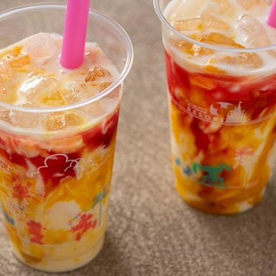 ラッシー（マンゴー&ラズベリー）