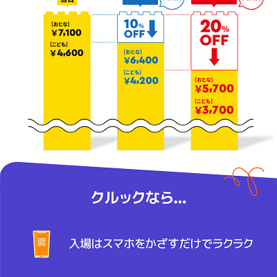 レゴランド：イベント割チケットは「Klook」で！