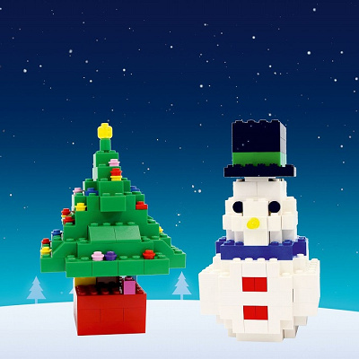 素敵なクリスマスのレゴを作ろう！