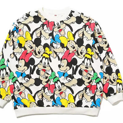 【LEVI’S】 ミッキー&フレンズ クルーネックスウェットシャツ