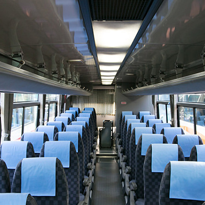 リムジンバスのシートは柔らくなっていますよ！