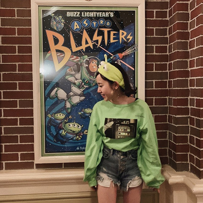 リトルグリーンメンコーデ