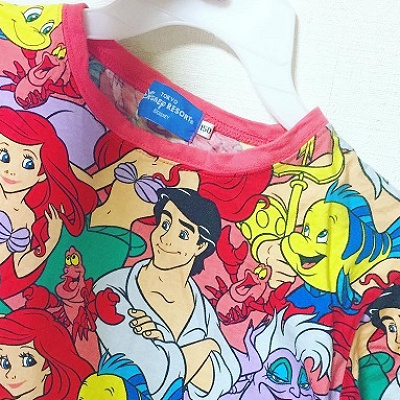 リトル・マーメイドのTシャツ