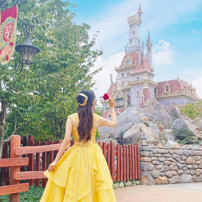 実写版ベル仮装