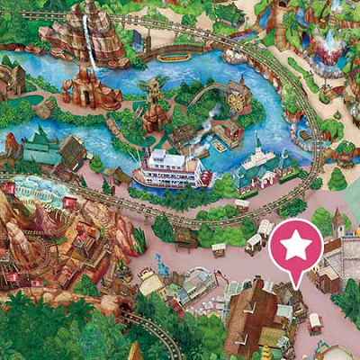 「カントリーベア・シアター」の場所