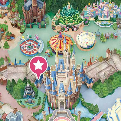 キングダム・トレジャーの位置