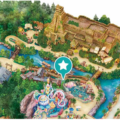 パンチートに会えるロストリバーアウトフィッターの場所