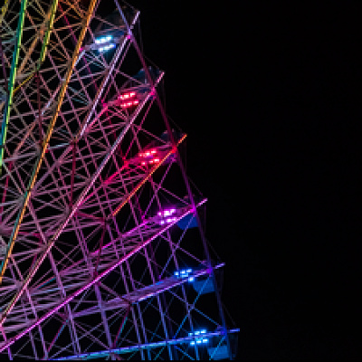 さまざまなアトラクションがたくさん