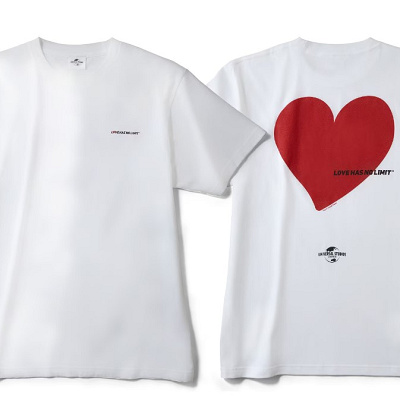 LOVE HAS NO LIMITチャリティTシャツ