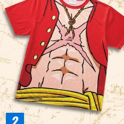 ルフィなりきりTシャツ