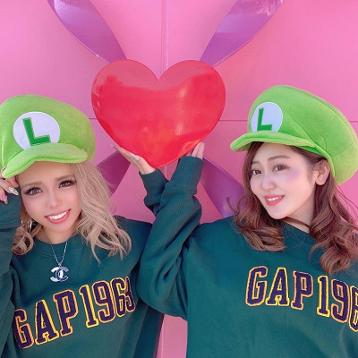 【マリオの双子コーデ】ルイージ双子コーデ