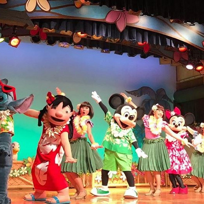 ポリネシアンテラス・レストランのランチショー