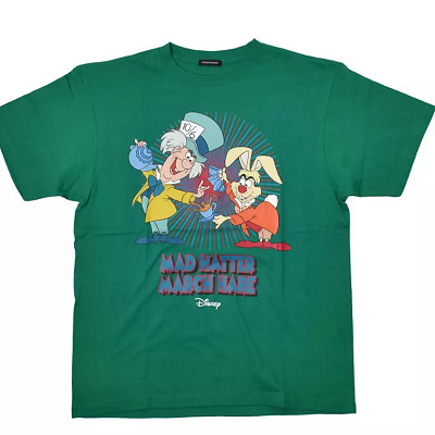 マッドハッター＆3月うさぎ Tシャツ