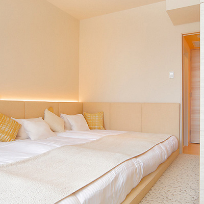 メゾネットタイプの客室