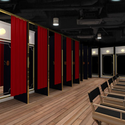 メイク＆ドレッシングエリア