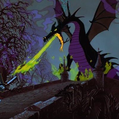 ドラゴンとなったマレフィセント