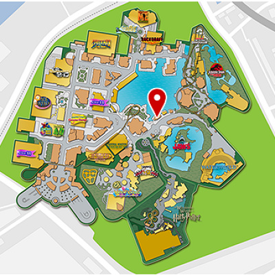 ボートウォーク・スナックの地図