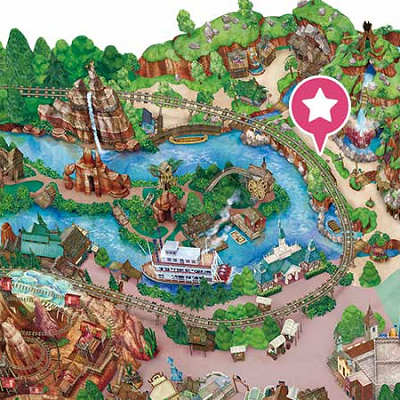 フート＆ハラー・ハイドアウトの地図