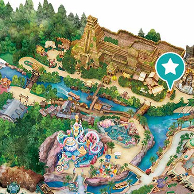 ロストリバークックハウスの地図