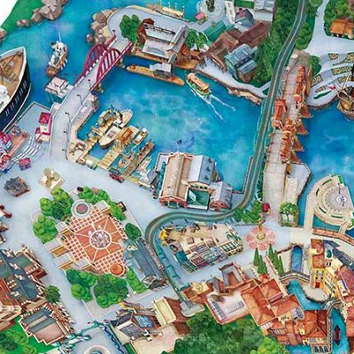 タートル・トークの地図