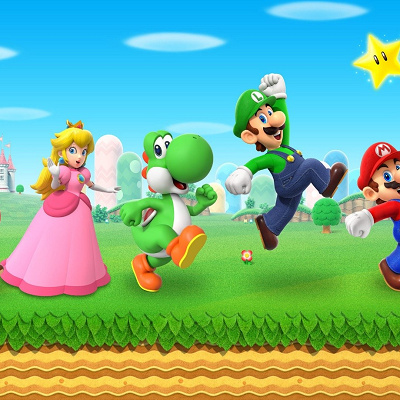 マリオたちがキノコ王国を大冒険！