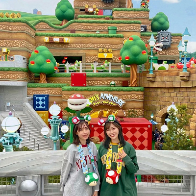 【マリオの双子コーデ】マリオ双子コーデ＆キノピオ