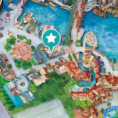 マクダックス・デパートメントストアの地図