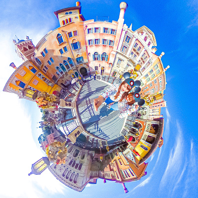 メディテレーニアンハーバー（360度カメラで撮影）