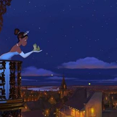 ティアナとカエルの出会い