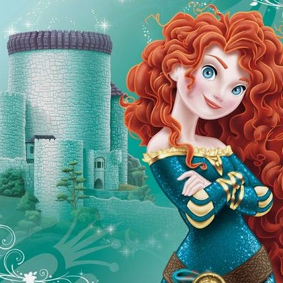 赤毛が特徴のメリダ