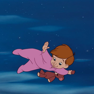 マイケルとお気に入りのテディベア