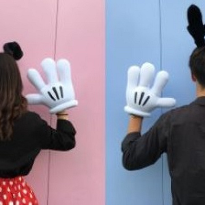 ミッキーとミニー