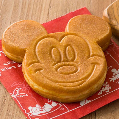 ミッキーカステラケーキ（キャラメルクリーム味）