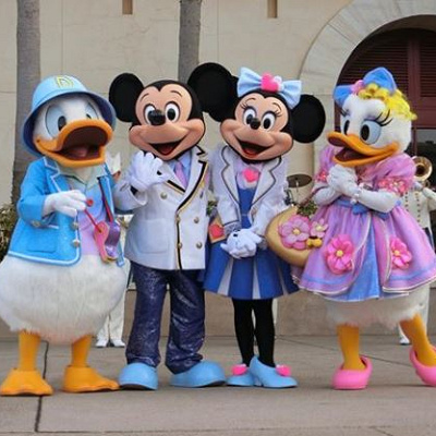 アクアスフィア周辺に登場するミッキーたち