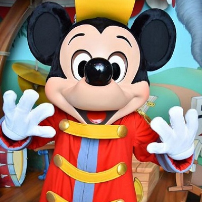 映画撮影中のミッキー☆