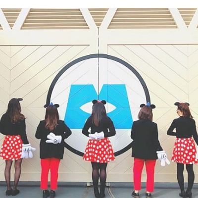 ミッキー＆ミニーコーデ