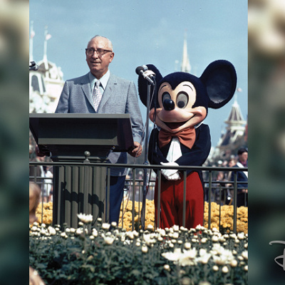 ディズニーランド開園時のミッキーマウス