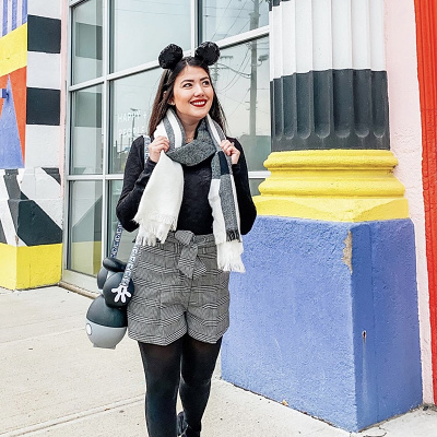 ミッキーマウスコーデ（ディズニーキャラクターコーデ）