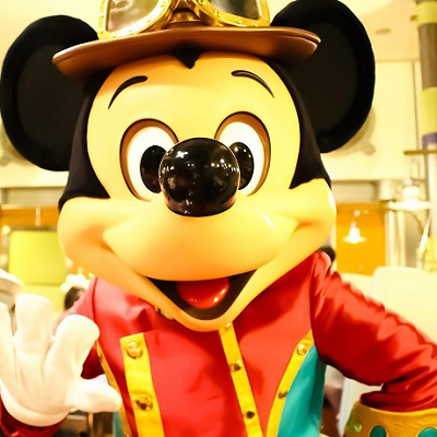 キャラクターダイニングで会えるミッキー