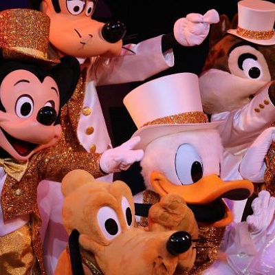 ミッキーの仲間たちも集合