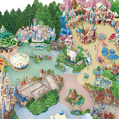 ミッキーの家とミート・ミッキーの場所