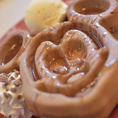 ミッキーの形がきれいに焼きあがっています♡