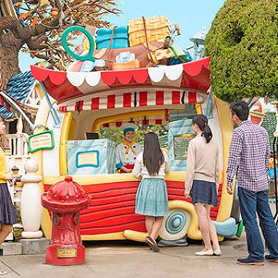 ミッキーのトレーラー（トゥーンタウン）