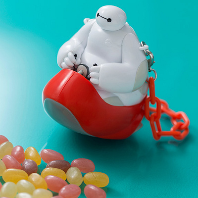 ミニスナックケース：ベイマックスのハッピーライド