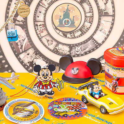 ミニチュアサイズのおもちゃ（ディズニー40周年グッズ）