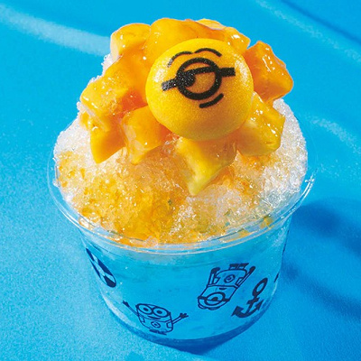 ミニオン・フラッペ〜マンゴー＆ブルーハワイ〜