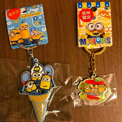 ミニオンのご当地グッズはメーカーによってデザインが違う