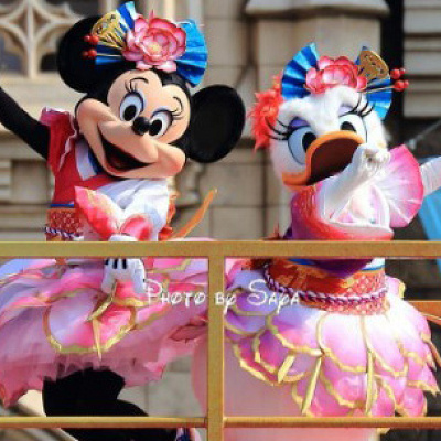 彩涼華舞のミニーとデイジー（2016）