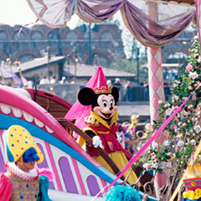 ポルト・パラディーゾ・ウォーターカーニバルのミニーちゃん